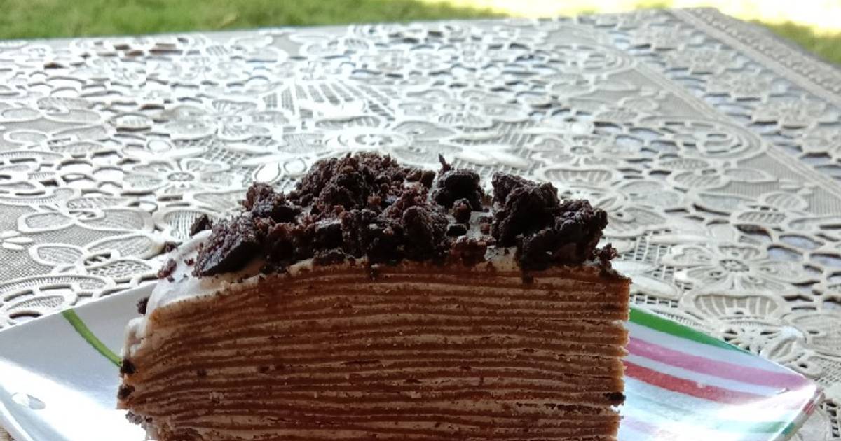 Resep Oreo Mille Crepes oleh Windhu Putri Diniati Cookpad