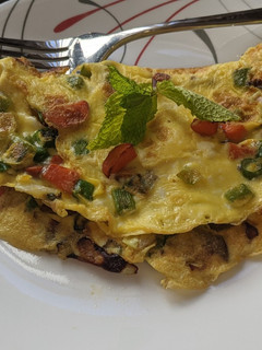 A picture of Vegetable OMLETTE.