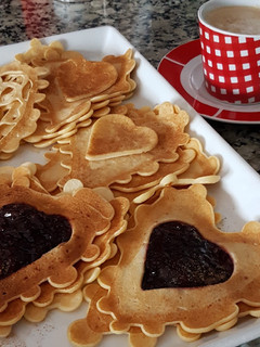 Una foto de Tortitas con corazón ♥