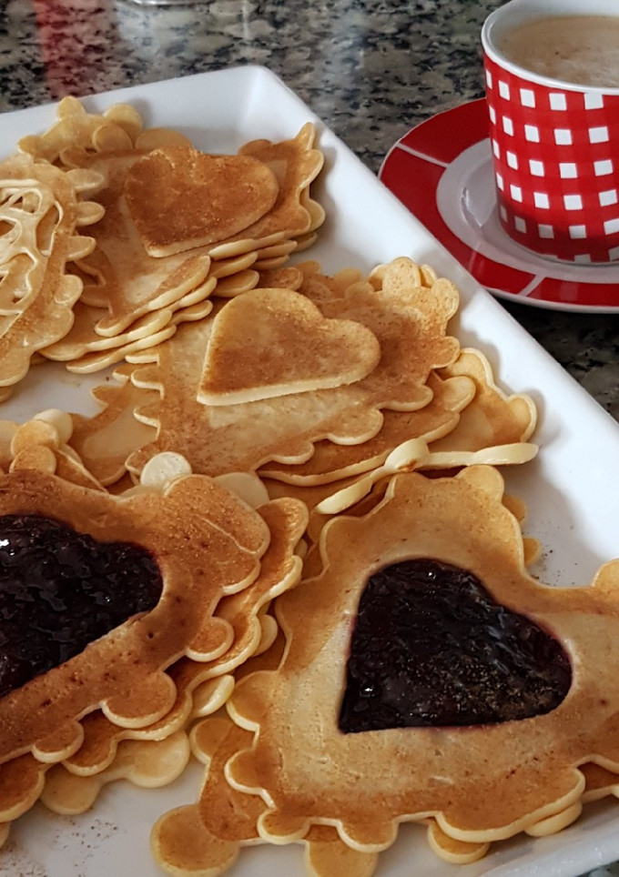 Una foto de Tortitas con corazón ♥
