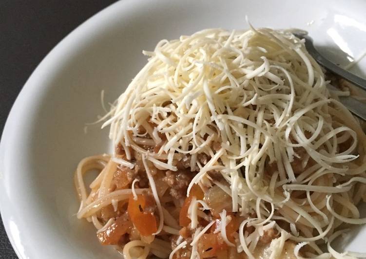 Cara Gampang Menyiapkan Spaghetti Bolognaise Homemade yang Bisa Manjain Lidah