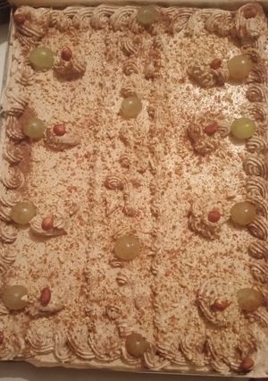 صورة لوصفة كيكة عائلية