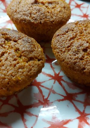 Gluténmentes sütőtökös muffin recept fotója