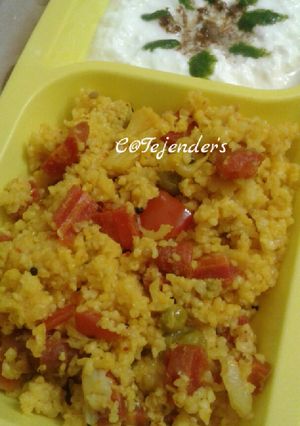A picture of BLISSFUL MIXED KHICHDI(with Italian flavours).
