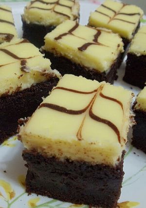 Foto resep Brownies Keju Coklat   (3 telur)