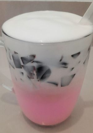 Foto resep Grass jelly coco pandan