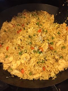 A picture of Chicken Fried Rice.