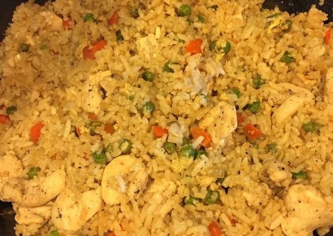 Easiest Way to Make Super Quick Homemade Chicken Fried Rice