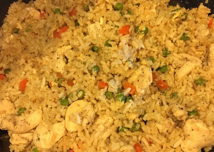 Recipe: Appetizing Chicken Fried Rice