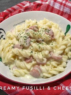 Foto resep (1.1) Creamy Fusilli & Cheese