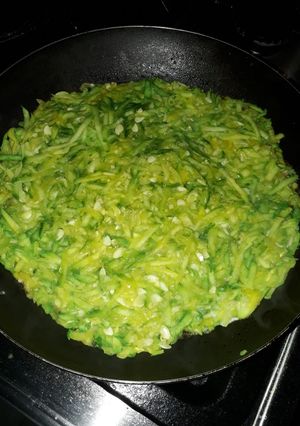 Una foto de Omelette de zapallios