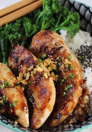 A picture of Chicken teriyaki.