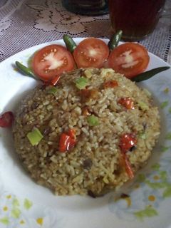 Foto resep Nasgor seafood pedes
