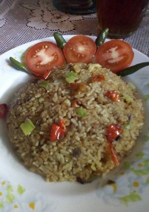 Foto resep Nasgor seafood pedes