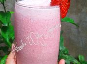 Gambar milkshake stroberi