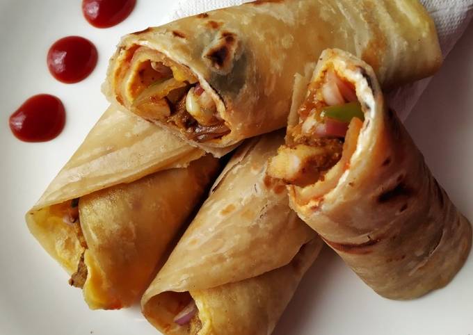 Chicken Kathi Roll