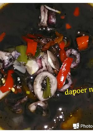 Foto resep Cumi hitam simple