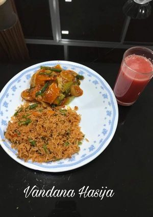 A picture of Schewan Veg Fried Rice.