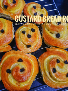 Foto resep Custard Bread Roll