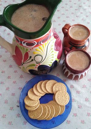 Una foto de Champurrado