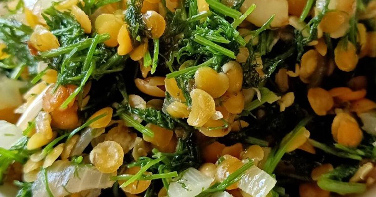 Sepu (Dill) Bhaji Recipe by Sana Jinabade Cookpad