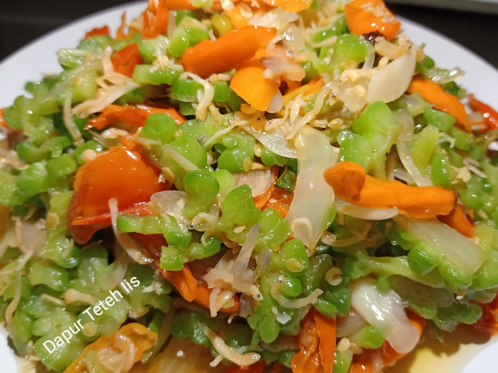 Resep Pare Tumis Teri, Lezat Sekali