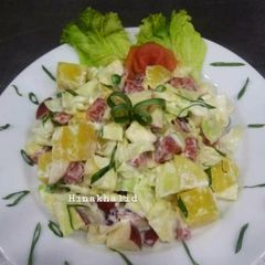 A picture of Hawaiian salad.