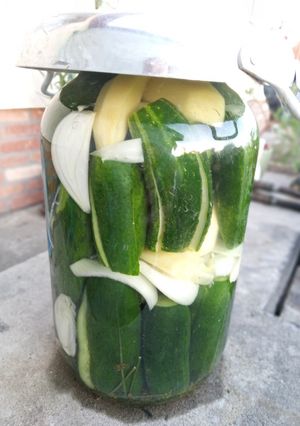 Kovászos uborka recept fotója