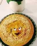 کیک کشمشی بدون تخم مرغ و شیر