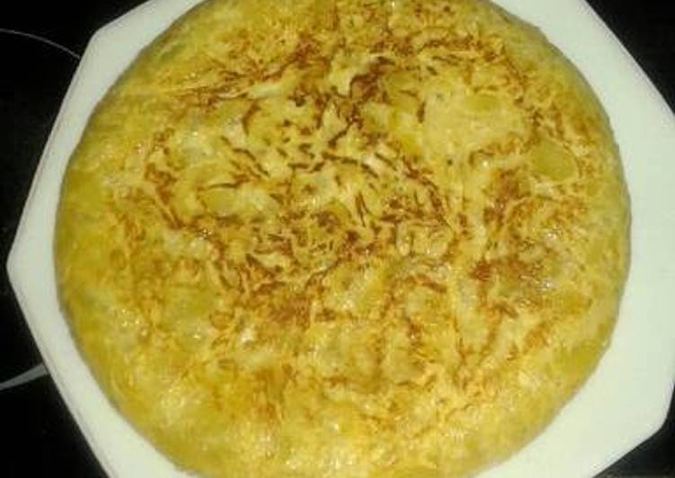 Tortilla española de la abuela Receta de Laureano Cookpad
