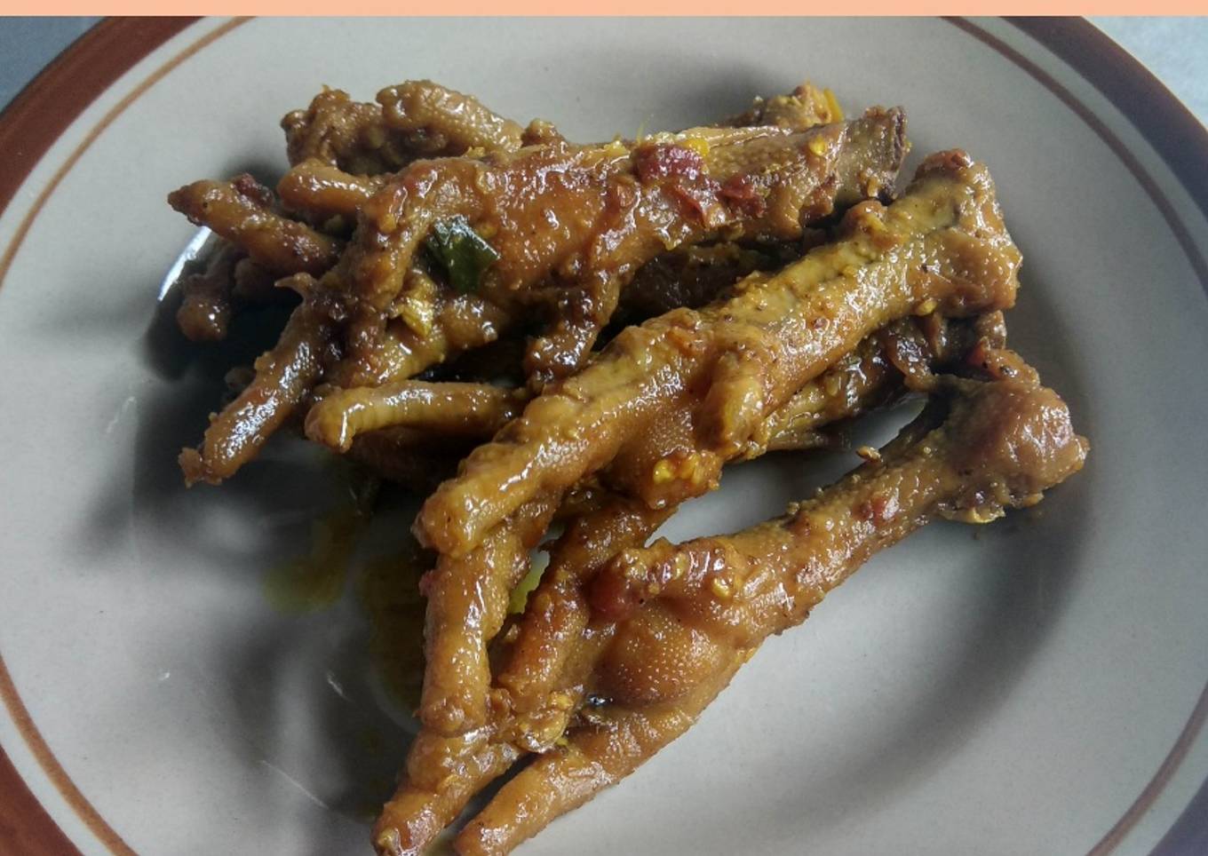 Bagaimana Membuat Rica2 ceker, Lezat