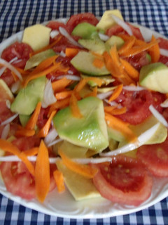Una foto de Ensalada de aguacate