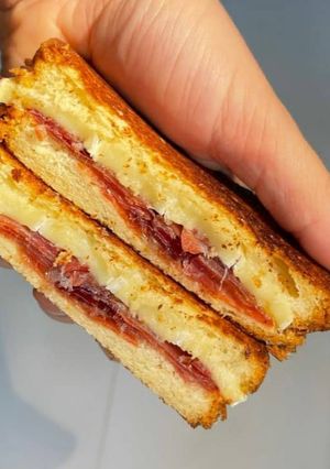 Foto de Sandes de Brie e Presunto