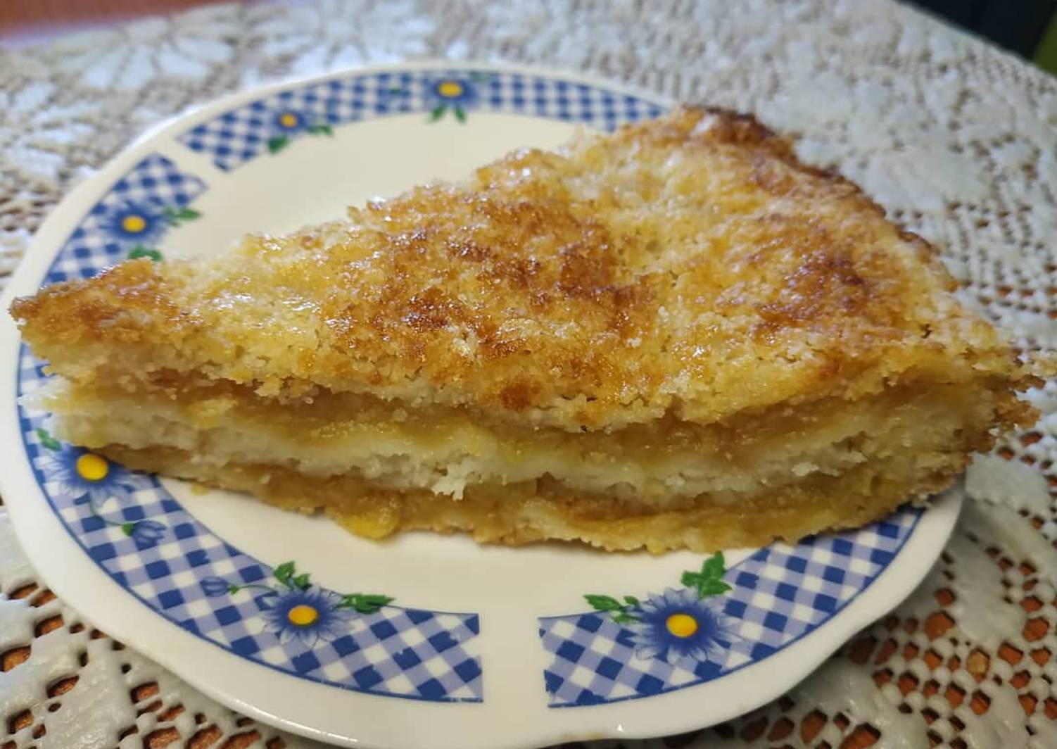 Насыпной пирог с творогом и яблоками в духовке рецепт с фото пошагово