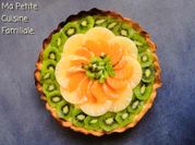 Une photo de tarte aux fruits