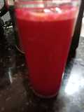 Jugo de remolacha y zanahorias
