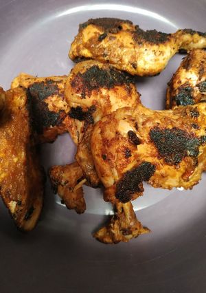 Foto resep Ayam bakar bumbu rujak