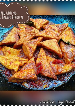 Foto resep Tahu Goreng Bumbu Balado Berkecap