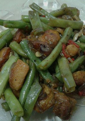 Foto resep Ayam Buncis Saus Tiram