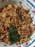 Mie goreng ubi jalar