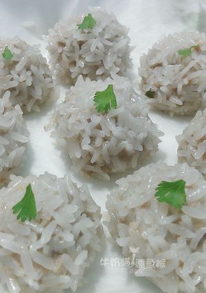 珍珠丸子【電鍋料理】 的食譜成品照片