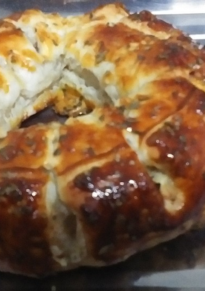 Una foto de Rollo de Hojaldre y Jamón