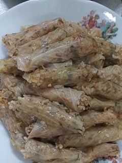 صورة لوصفة محشي الكرنب