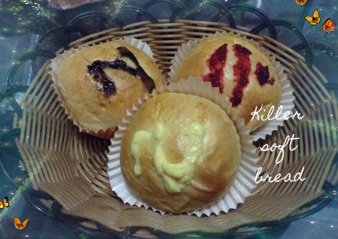 Resep Killer Soft Bread Aneka Isi Oleh Anna Pitriantinah Cookpad