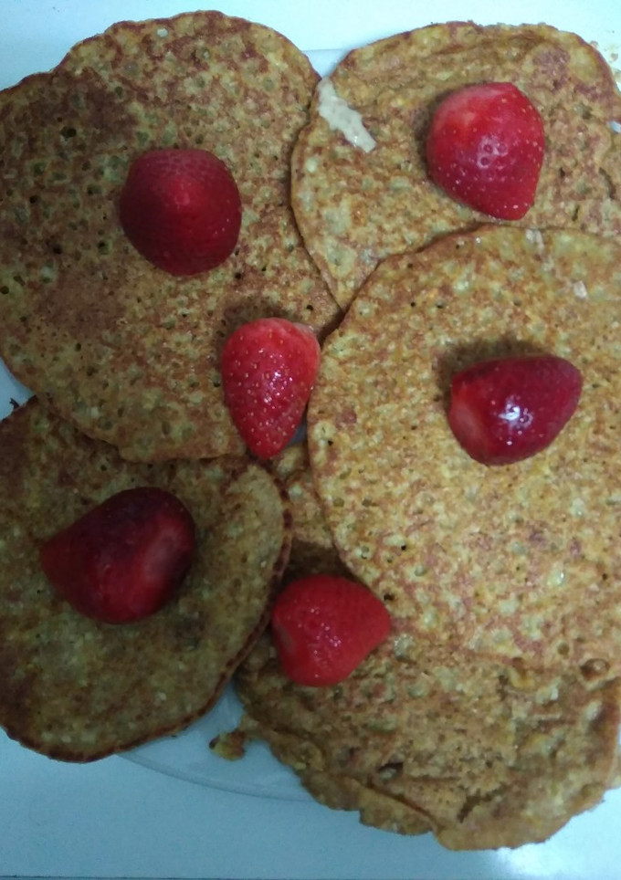 Una foto de Tortitas almendras y especias (veganas)