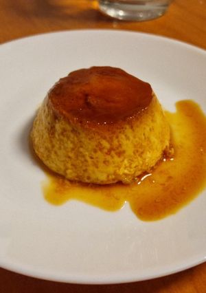Una foto de Flan de huevo