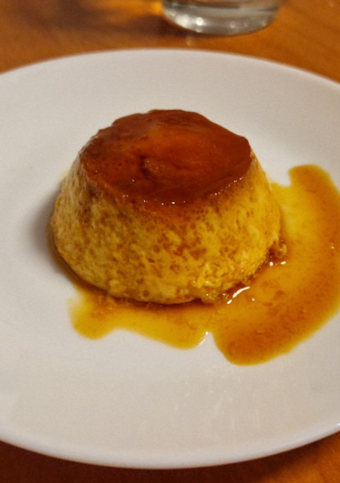 Una foto de Flan de huevo