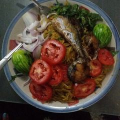 A picture of African salad.