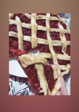 Una foto de Tarta de fresas