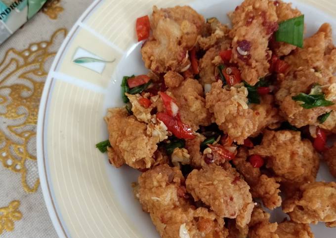 Resep Ayam Cabe Garam Oleh Liarie Cooking Cookpad